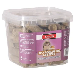 Smulti Knaagdieren Snacks<Snack knaag luzerne blokjes 840G