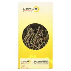 Lotus Bouw<Spaanplaatschroef 3,5 x 40 mm 200st