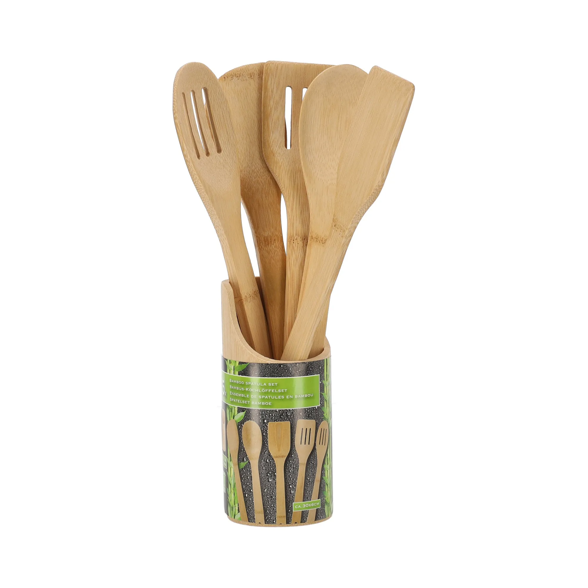 Lifetime Koken & Tafelen<Spatelset hout 5st
