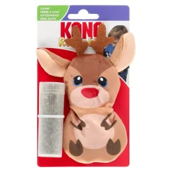Kong Kattenspeeltjes<Speelgoed kat kerst rendier met catnip