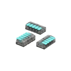 Diamant Installatiemateriaal<Steekklem hendel blauw 5x0.5x4mm 10st