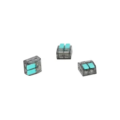 Diamant Installatiemateriaal<Steekklem hendel blauw 2x0.5x4mm 10st