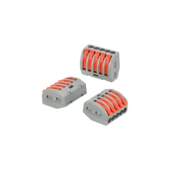 Diamant Installatiemateriaal<Steekklem hendel oranje 5x0.5x4mm 10st