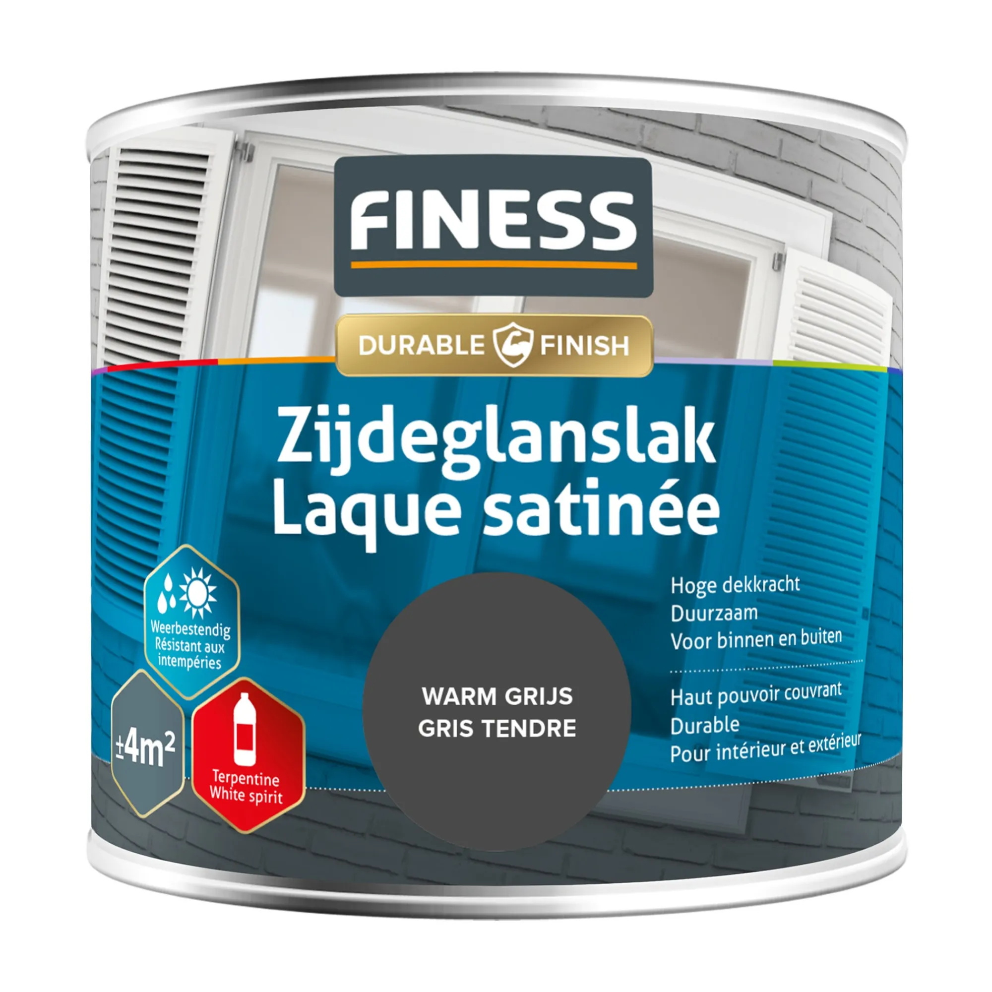 Finess Beits En Vernis<Steigerhoutbeits whitewash 2.5L