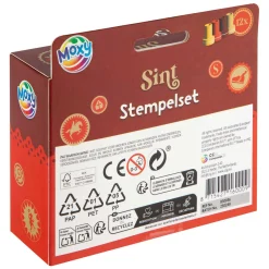Creative Craft Group Kerstdecoratie<Stempels 12st. Sint