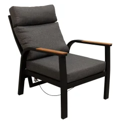 Bois le Duc Tuinstoelen|Loungesets<Stoel Harston zwart