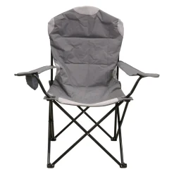 Campingstoel<Stoel opvouwb Cortes grijs