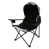Campingstoel<Stoel opvouwb Cortes zwart
