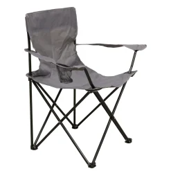 Campingstoel<Stoel opvouwb Ferro grijs