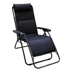 Campingstoel|Tuinstoelen<Stoel relax Viata antra/zwart