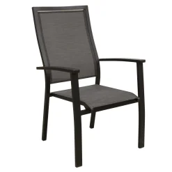 Bois le Duc Tuinstoelen<Stoel stapel Casera zwart/antra