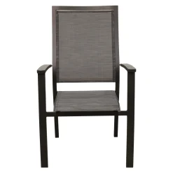 Bois le Duc Tuinstoelen<Stoel stapel Casera zwart/antra
