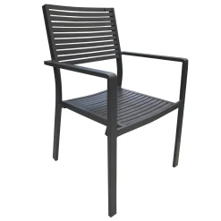 Bois le Duc Tuinstoelen<Stoel stapel Cori antraciet