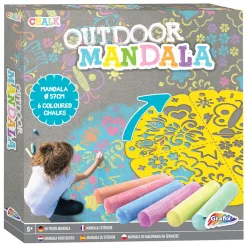 Creative Craft Group Sport En Spel<Stoepkrijt mandala 57 cm
