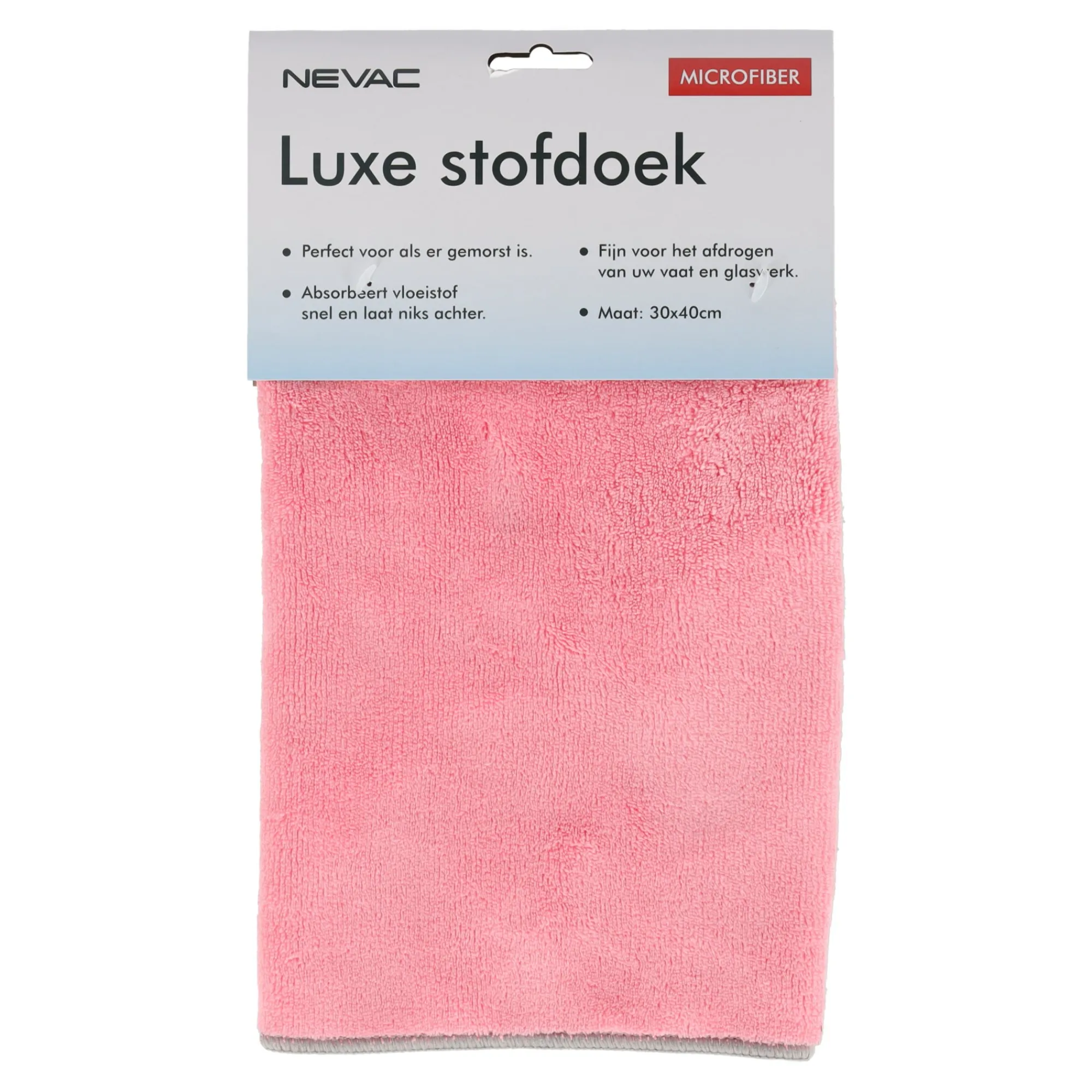 Nevac Schoonmaken<Stofdoek luxe 30 x 40 cm