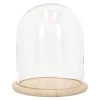 Woondecoratie<Stolp glas nature 23 x 27 cm