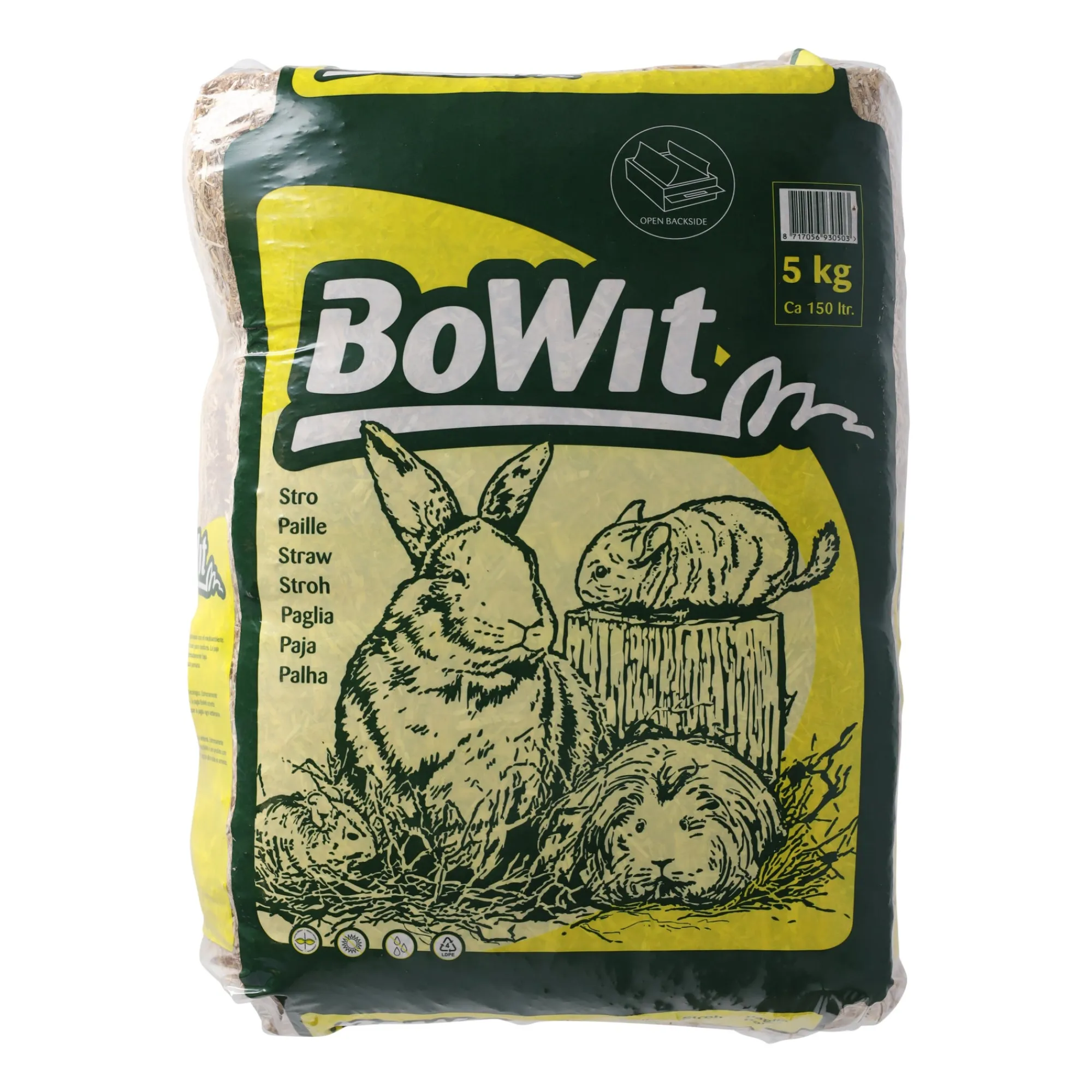 BoWit Bodembedekking Kooi<Stro groot 5kg