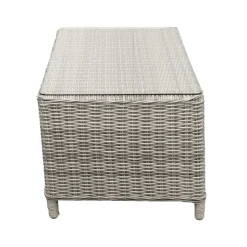 Bois le Duc Tuintafels|Loungesets<Tafel Aprano 103x53 cm White Grey