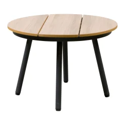 Bois le Duc Tuintafels<Tafel bijzet Fosso 55cm antraciet