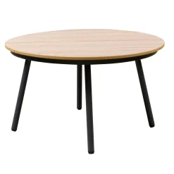 Bois le Duc Tuintafels<Tafel bijzet Fosso 73cm antraciet