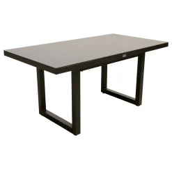 Bois le Duc Tuintafels|Loungesets<Tafel Brozzi hoog 140x75cm zwart
