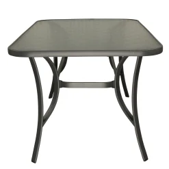 Bois le Duc Tuintafels<Tafel Caleta 150x90cm antra metal