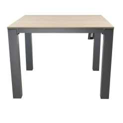 Bois le Duc Tuintafels<Tafel Cardona 100x100 cm Antraciet