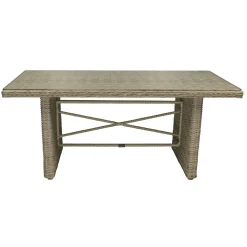 Bois le Duc Tuintafels<Tafel Caspoli 150x80cm white grey