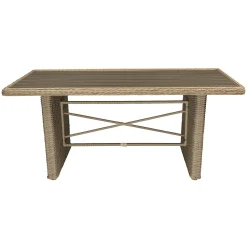 Bois le Duc Tuintafels<Tafel Caspoli 150x80cm white orchid