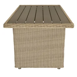 Bois le Duc Tuintafels<Tafel Caspoli 150x80cm white orchid