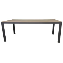 Bois le Duc Tuintafels<Tafel Cerreto 200x100cm antra metal
