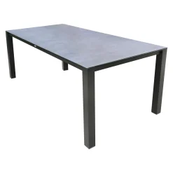 Bois le Duc Tuintafels<Tafel Ferovia 200x100 cm Antraciet