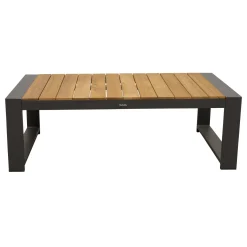 Bois le Duc Tuintafels|Loungesets<Tafel Foxton 116x60 cm Antraciet