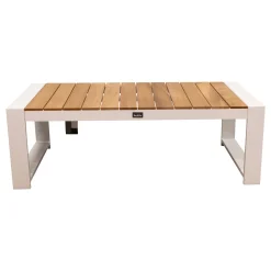 Bois le Duc Tuintafels|Loungesets<Tafel Foxton 116x60cm wit