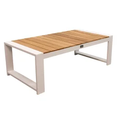 Bois le Duc Tuintafels|Loungesets<Tafel Foxton 116x60cm wit