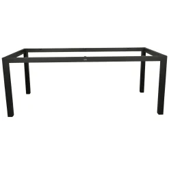 Bois le Duc Tuintafels<Tafelframe Tavola 157x87cm antraciet met