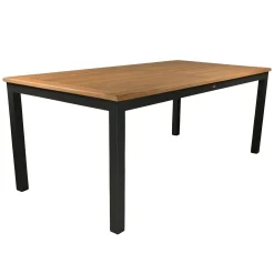 Bois le Duc Tuintafels<Tafelframe Tavola 157x87cm antraciet met