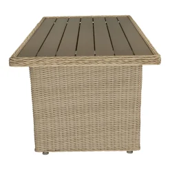 Bois le Duc Tuintafels<Tafel Garzano 150x80cm white orchid
