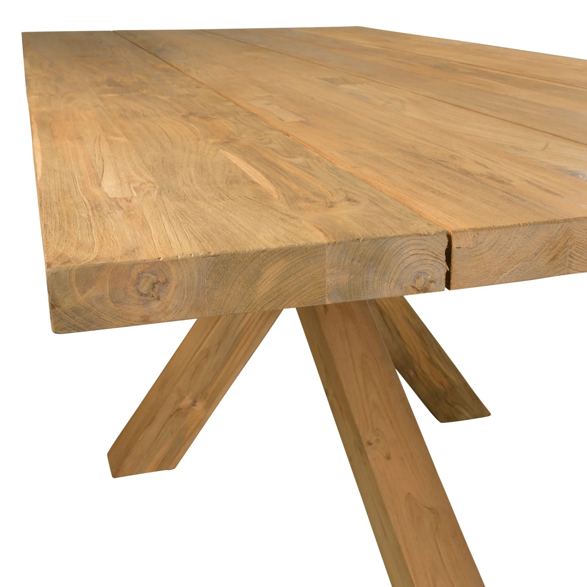 Bois le Duc Tuintafels<Tafel Hammonds 220x100cm rustic