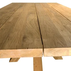Bois le Duc Tuintafels<Tafel Hammonds 220x100cm rustic