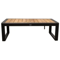 Bois le Duc Tuintafels|Loungesets<Tafel Harston 113x62cm zwart