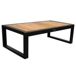 Bois le Duc Tuintafels|Loungesets<Tafel Harston 113x62cm zwart