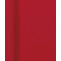 Duni Koken & Tafelen|Woondecoratie<Tafelkleed Damast 118 x 800 cm rood