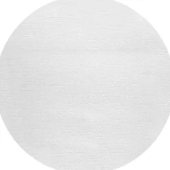 Duni Koken & Tafelen|Woondecoratie<Tafelkleed Evolin rond 180 cm wit
