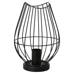 Binnenverlichting<Tafellamp Thimory 30cm E27 zwart