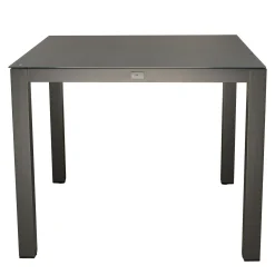 Bois le Duc Tuintafels<Tafel Maseria 90x90 cm Antraciet