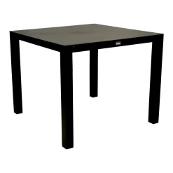 Bois le Duc Tuintafels<Tafel Maseria 90x90cm zwart
