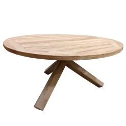 Bois le Duc Tuintafels<Tafel Netley 150cm rond Rustic