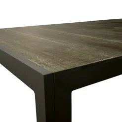 Bois le Duc Tuintafels<Tafel Poggio 205x100 cm Antraciet