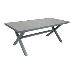 Bois le Duc Tuintafels<Tafel Serena 245x94 cm Antraciet
